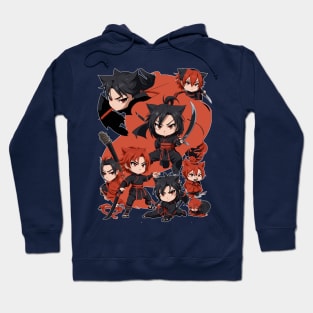 anime japan samurai Hoodie